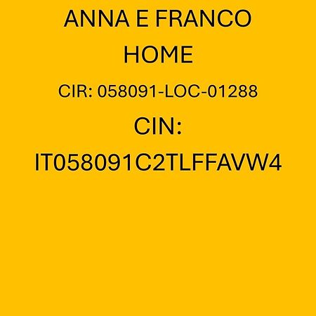 Appartamento Anna e Franco Roma Esterno foto