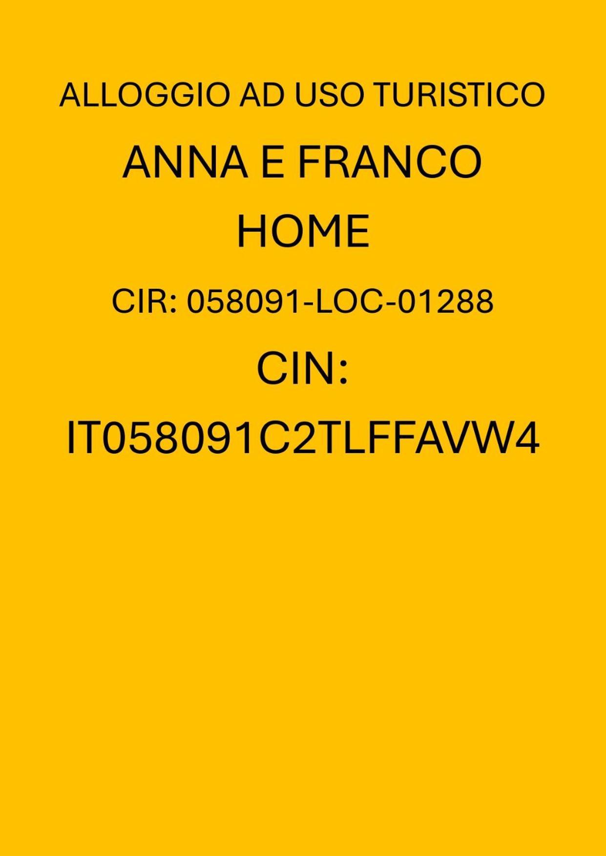 Appartamento Anna e Franco Roma Esterno foto